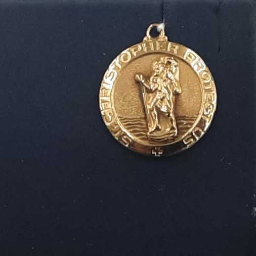 Coin Pendant - Yellow Gold 14k (.585) 4.3 grams
