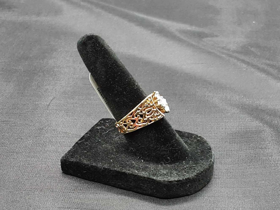 Women's Ring - Yellow Gold 14k (.585) 4 grams Size 6.5