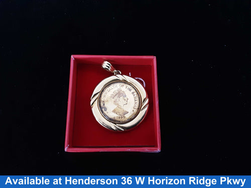 Coin Pendant - Yellow Gold 18k (.750) 11.7 grams