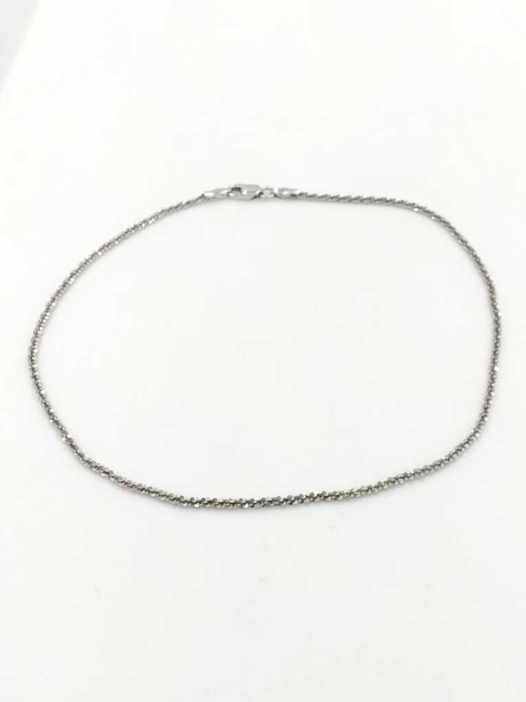 Rope Bracelet - White Gold 14k (.585) 1.8 grams 7 inch
