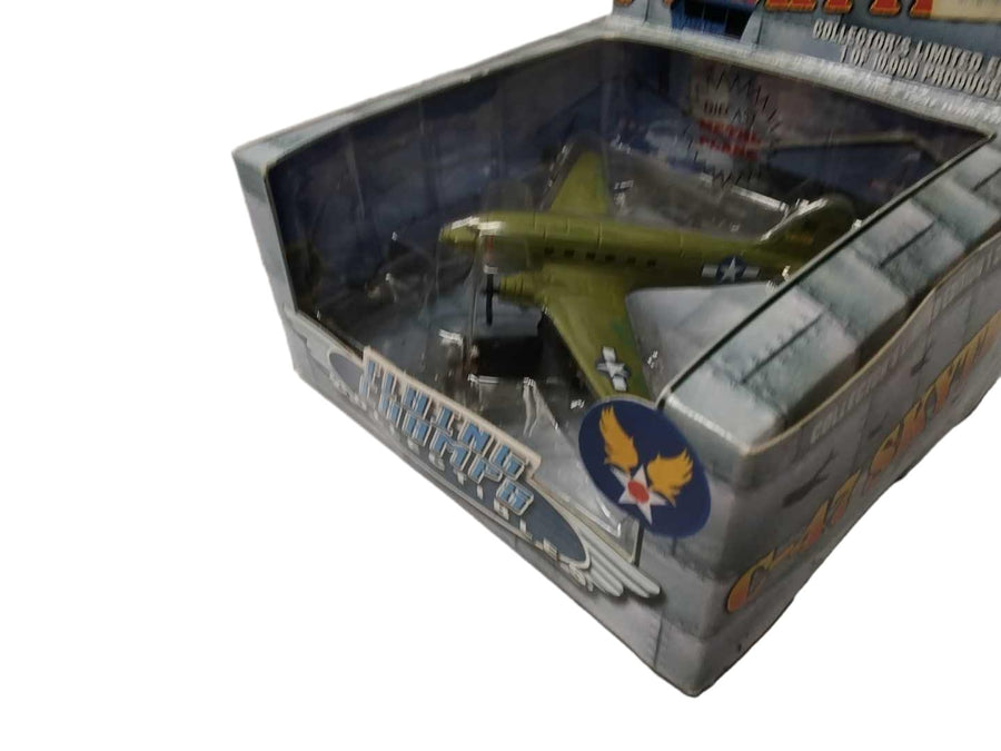 Flying Champs Collectibles C-47 Skytrain Model Plane W/stand Green Other Collectible
