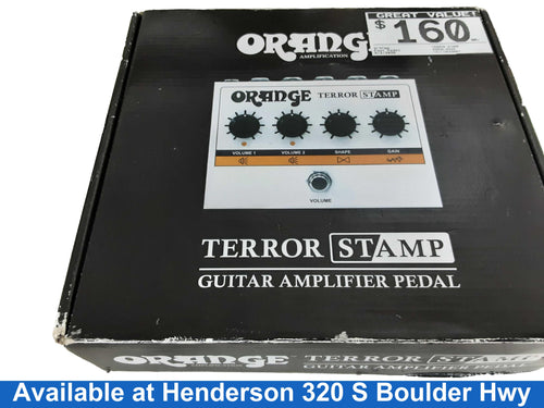 Orange Terror Stamp White Drum Accessories