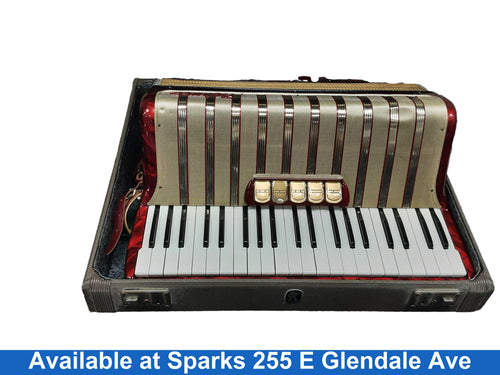 Hohner Concentro 4 Red Piano Accordion