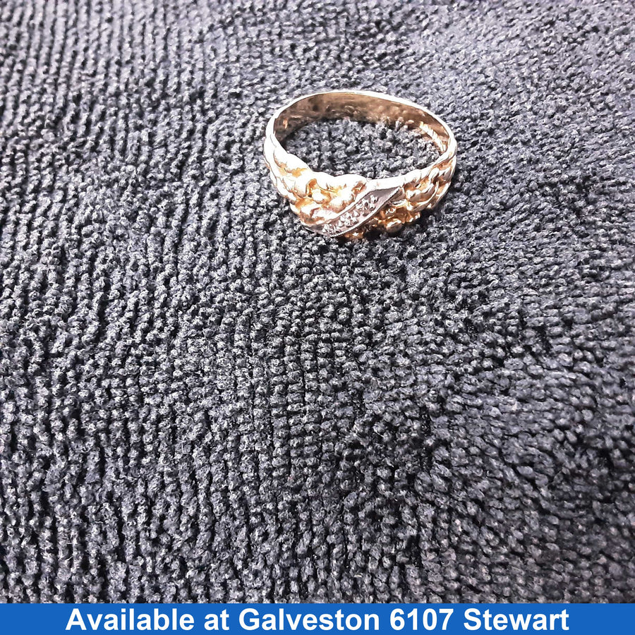 Men's Ring - Yellow Gold 14k (.585) 6.5 grams Size 12