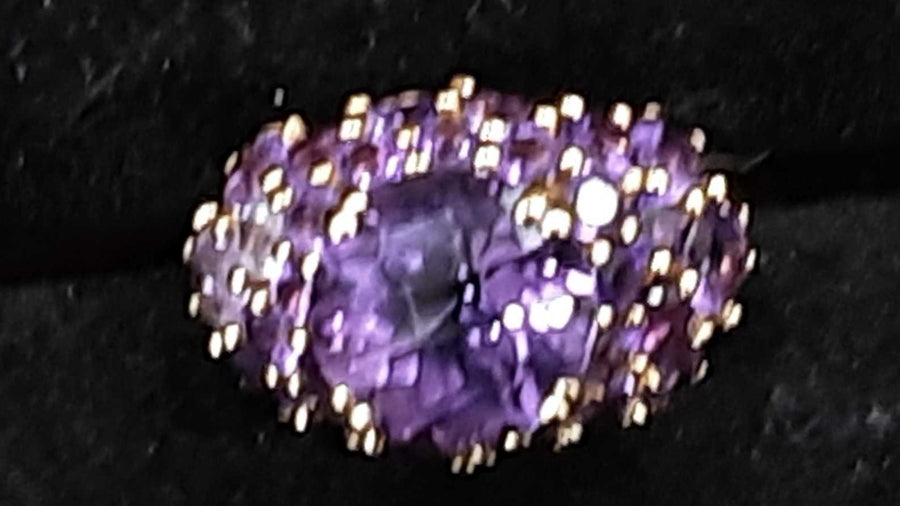 Women's Ring - Yellow Gold 10k (.417) 5.3 grams Size 6.5