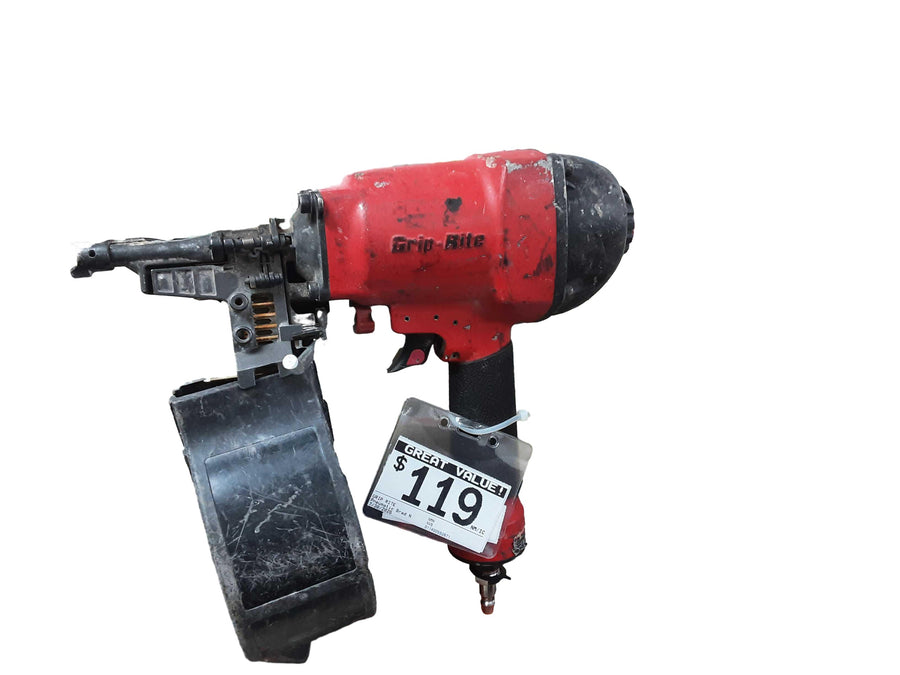 Grip Rite Red Pneumatic Brad Nailer