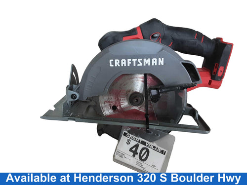 Craftsman Cmcs500 Red Cordless Circular Saw