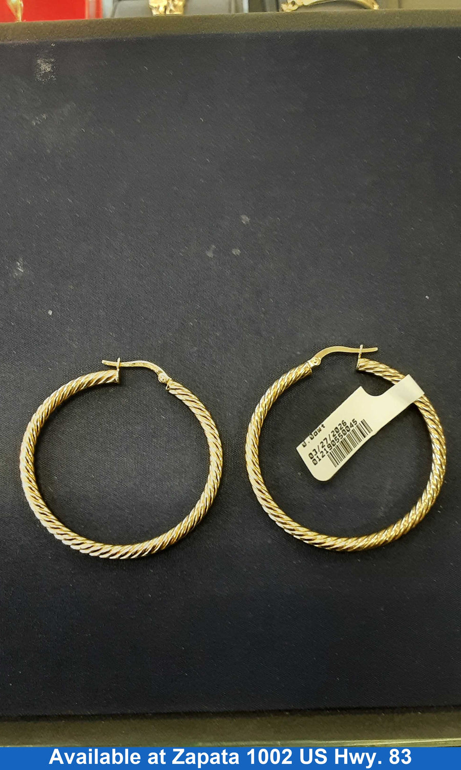 Bangle Earrings - Yellow Gold 14k (.585) 2.8 grams