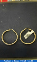 Bangle Earrings - Yellow Gold 14k (.585) 2.8 grams