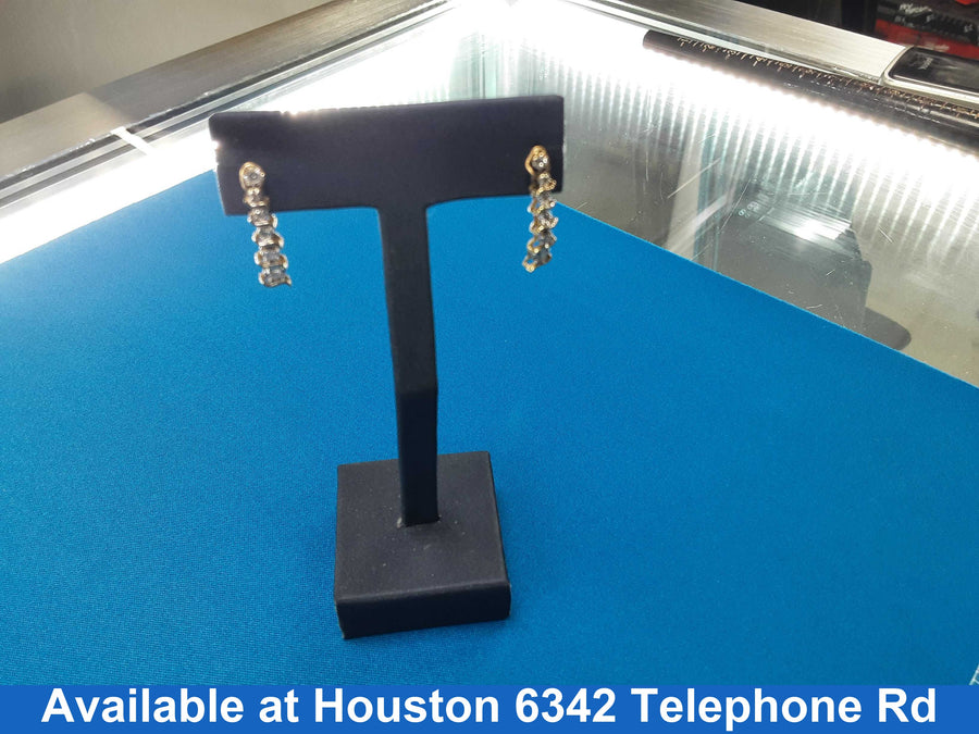 Earrings - Yellow Gold 10k (.417) 1.3 grams