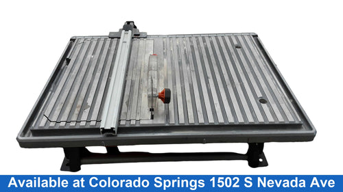 Ridgid R4021 Orange Corded Tile Saw