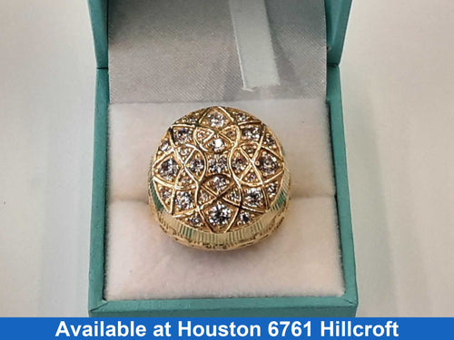 Men's Ring - Yellow Gold 10k (.417) 10.1 grams Size 10