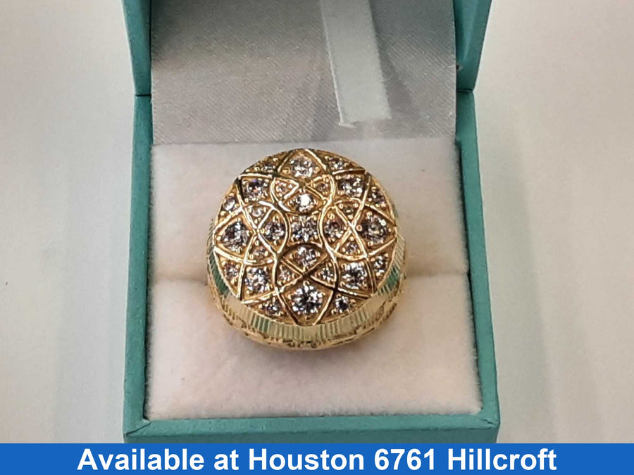 Men's Ring - Yellow Gold 10k (.417) 10.1 grams Size 10