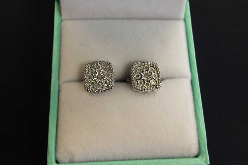 Jacket Earrings - Silver 2.4 grams