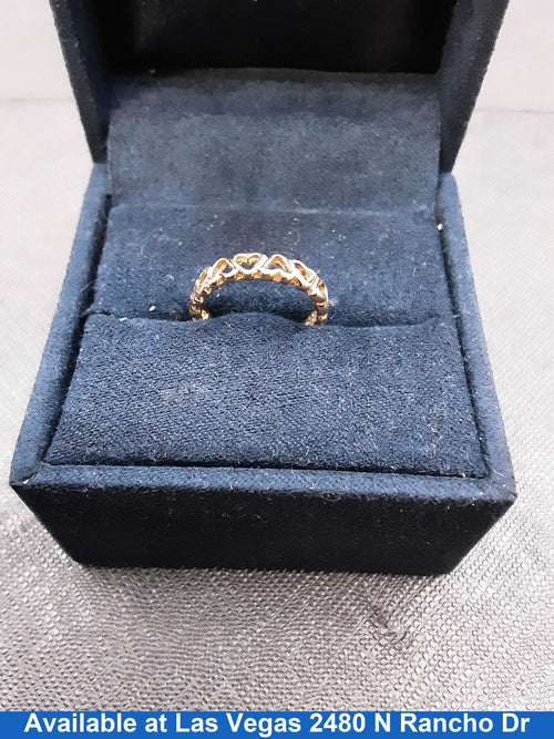 Women's Ring - Yellow Gold 14k (.585) 1.1 grams Size 5