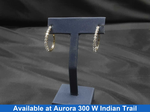 Earrings - Yellow Gold 10k (.417) 3 grams