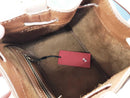 Carolina Herrera Andy Bucket Shoulder Bag Brown Purse / Handbag