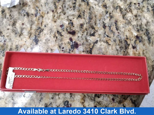 Chain - Yellow Gold 10k (.417) 4.8 grams 16 inch