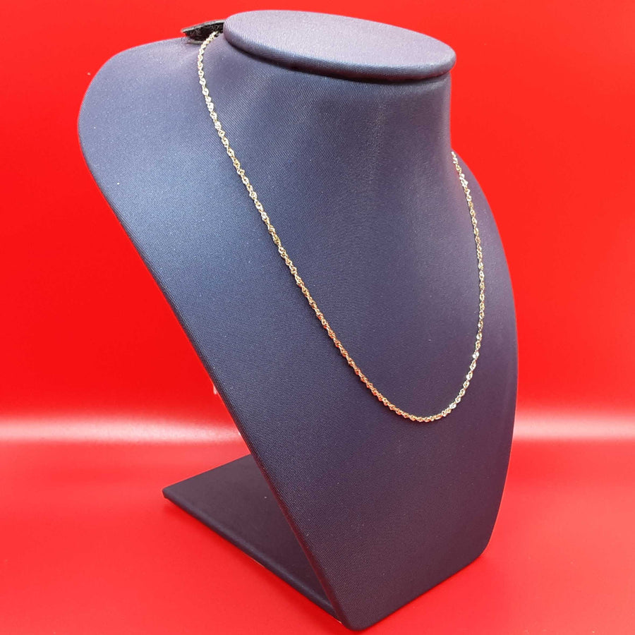 Rope Chain - Yellow Gold 10k (.417) 0.8 grams 22 inch