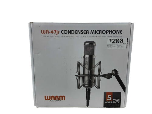 Warm Audio Wa-47jr Silver Cordless Microphone