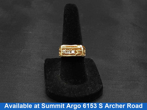 Men's Ring - Yellow Gold 14k (.585) 7.7 grams Size 6