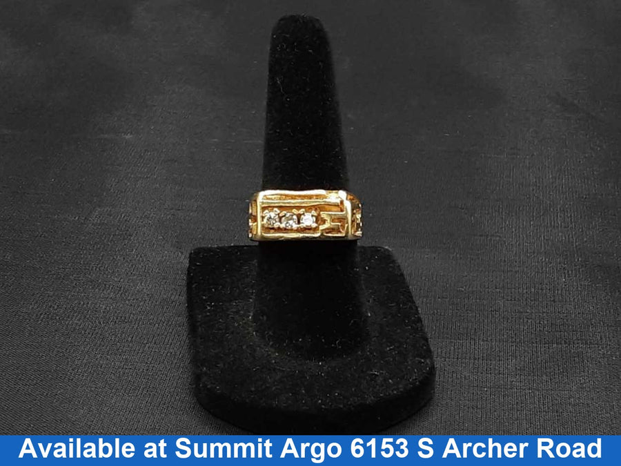 Men's Ring - Yellow Gold 14k (.585) 7.7 grams Size 6