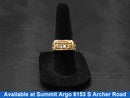 Men's Ring - Yellow Gold 14k (.585) 7.7 grams Size 6