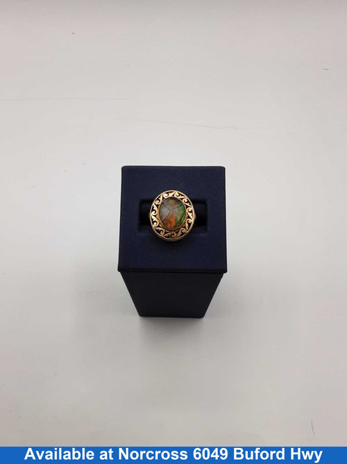 Women's Ring - Yellow Gold 14k (.585) 4.3 grams Size 20