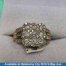 Men's Ring - Yellow Gold 10k (.417) 5.7 grams Size 7.5