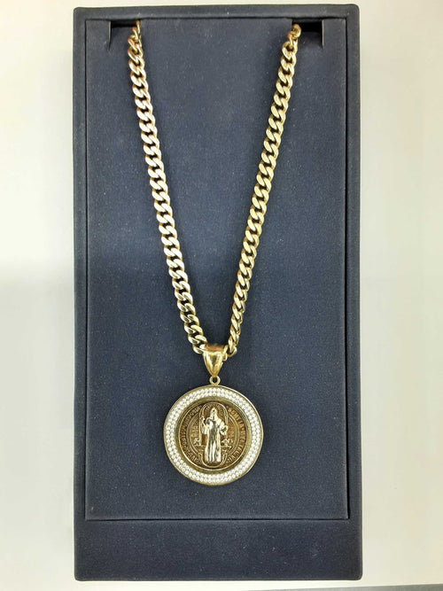 Chain - Yellow Gold 10k (.417) 49.4 grams 25 inch