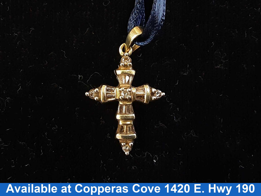 Religious Pendant - Yellow Gold 10k (.417) 1.5 grams