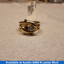 Women's Ring - Yellow Gold 14k (.585) 6.9 grams Size 6.5