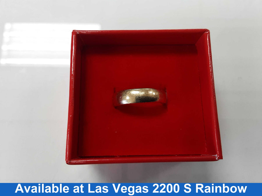 Ring - Wedding Band - Yellow Gold 14k (.585) 4.5 grams Size 20