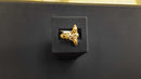 Women's Ring - Yellow Gold 18k (.750) 6.7 grams Size 4