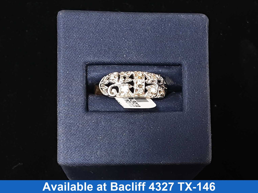 Women's Ring - Yellow Gold 14k (.585) 2.3 grams Size 7