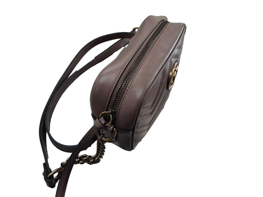 Gucci Gg Marmont Matelasse Mini Bag Rose Antic