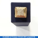 Men's Ring - Yellow Gold 10k (.417) 10.7 grams Size 11