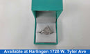 Women's Ring - White Gold 14k (.585) 6.8 grams Size 9