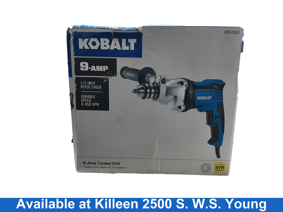 Kobalt 0624 Blue Corded Impact Drill