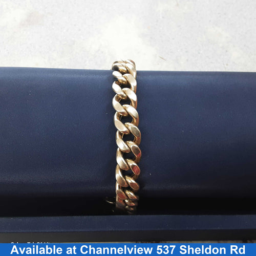 Bracelet - Yellow Gold 10k (.417) 27.6 grams 8 inch