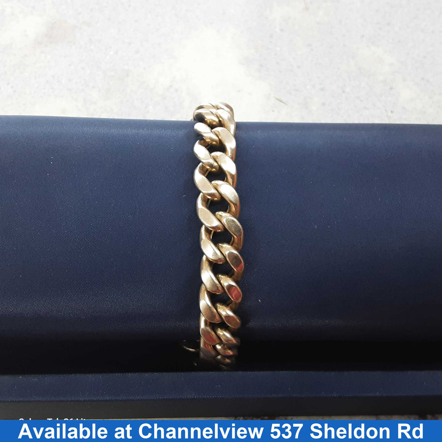 Bracelet - Yellow Gold 10k (.417) 27.6 grams 8 inch
