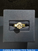 Women's Ring - Yellow Gold 10k (.417) 1.8 grams Size 20