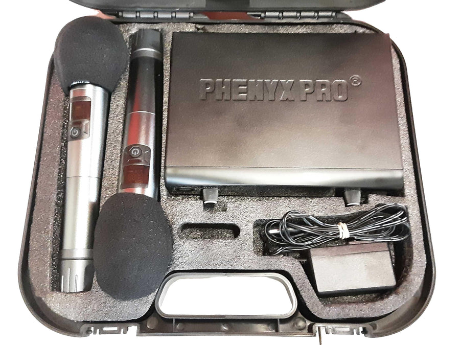 Phenyx Pro Ptu-52 Black Cordless Microphone