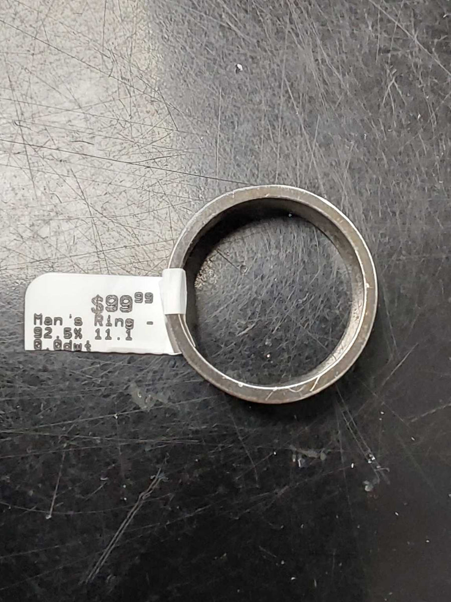 Men's Ring - Silver 11.1 Grams Size 12