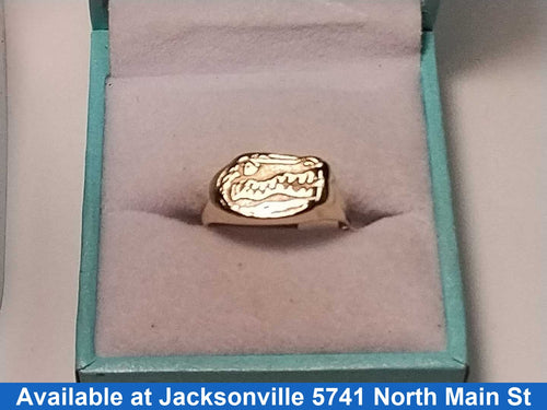 Women's Ring - Yellow Gold 10k (.417) 5.1 grams Size 6