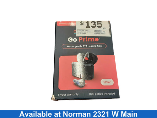 Go Prime Hearing Aid Db200402 Black