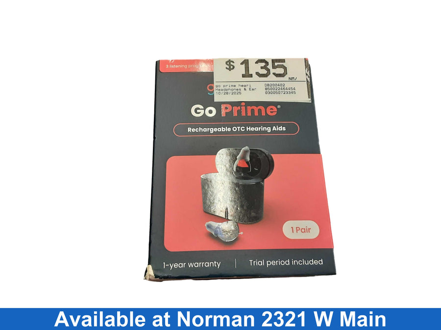 Go Prime Hearing Aid Db200402 Black