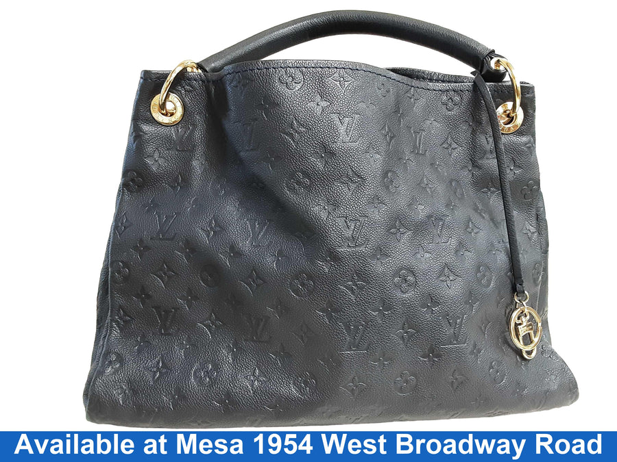 Louis Vuitton Artsy Bag Black Purse / Handbag