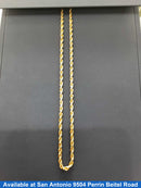 Rope Chain - Yellow Gold 10k (.417) 12.7 grams 20 inch
