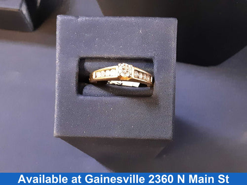 Women's Ring - Yellow Gold 14k (.585) 3.8 grams Size 10